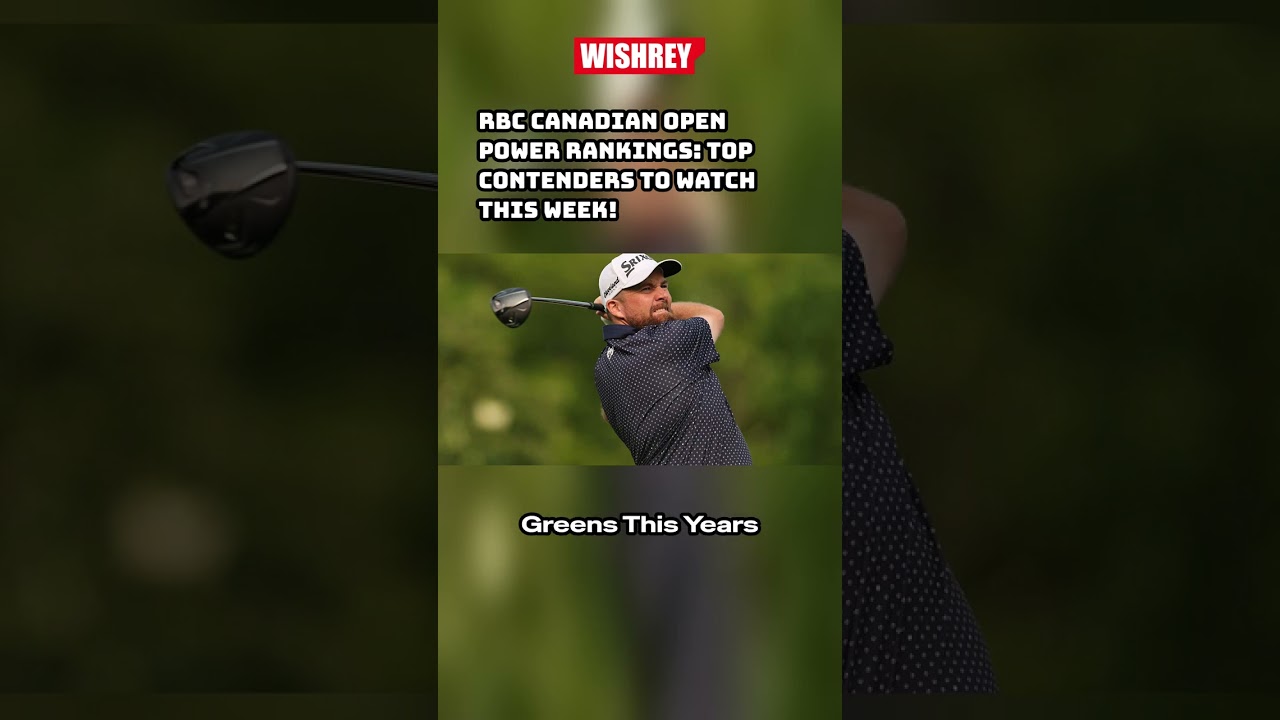 RBC Canadian Open 2023 Highlights at TPC Toronto #shorts #golf