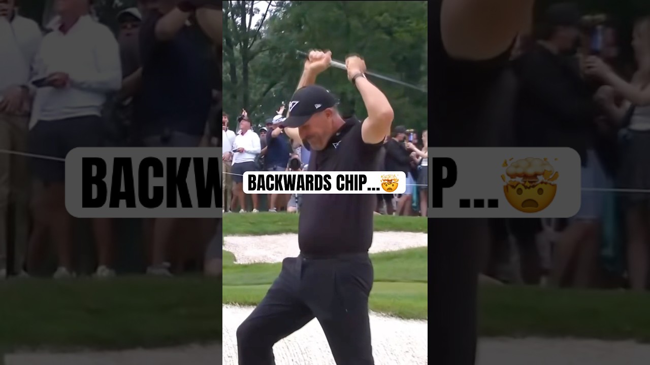 PHIL MICKELSON IS A MADMAN 😤 #golf #LIVGolf