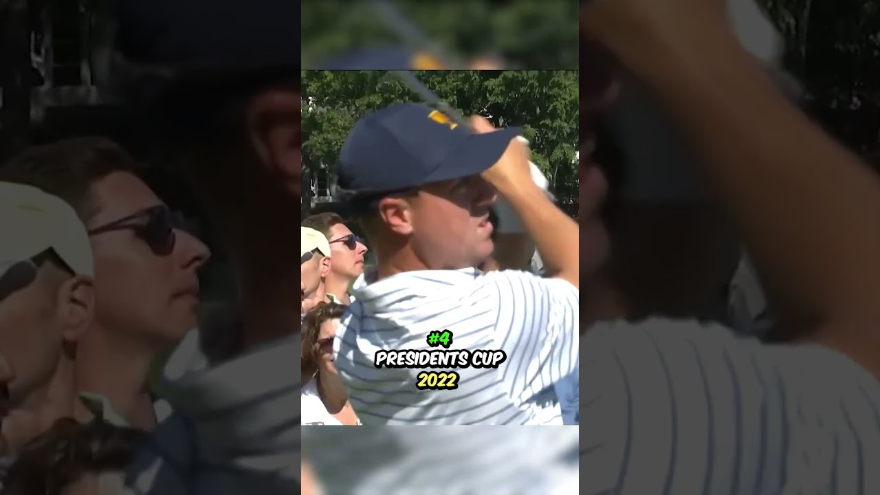 Top 5 Greatest Justin Thomas Shots! #shorts