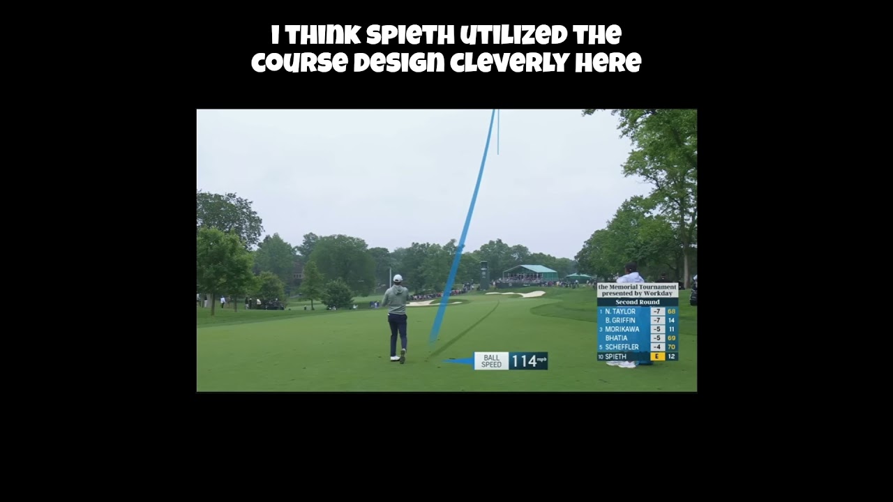 Jordan Spieth Hits Stunning Shot! #golf #jordanspieth #pgatour