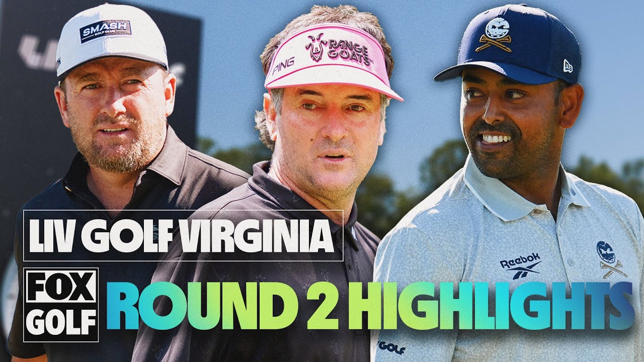 LIV Golf Virginia: Second Round Highlights | LIV on FOX