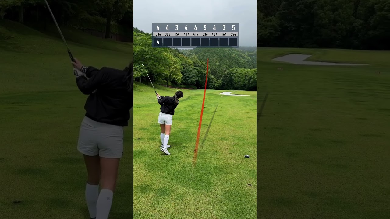 【Part1】上手すぎる女子アマ #ゴルフ