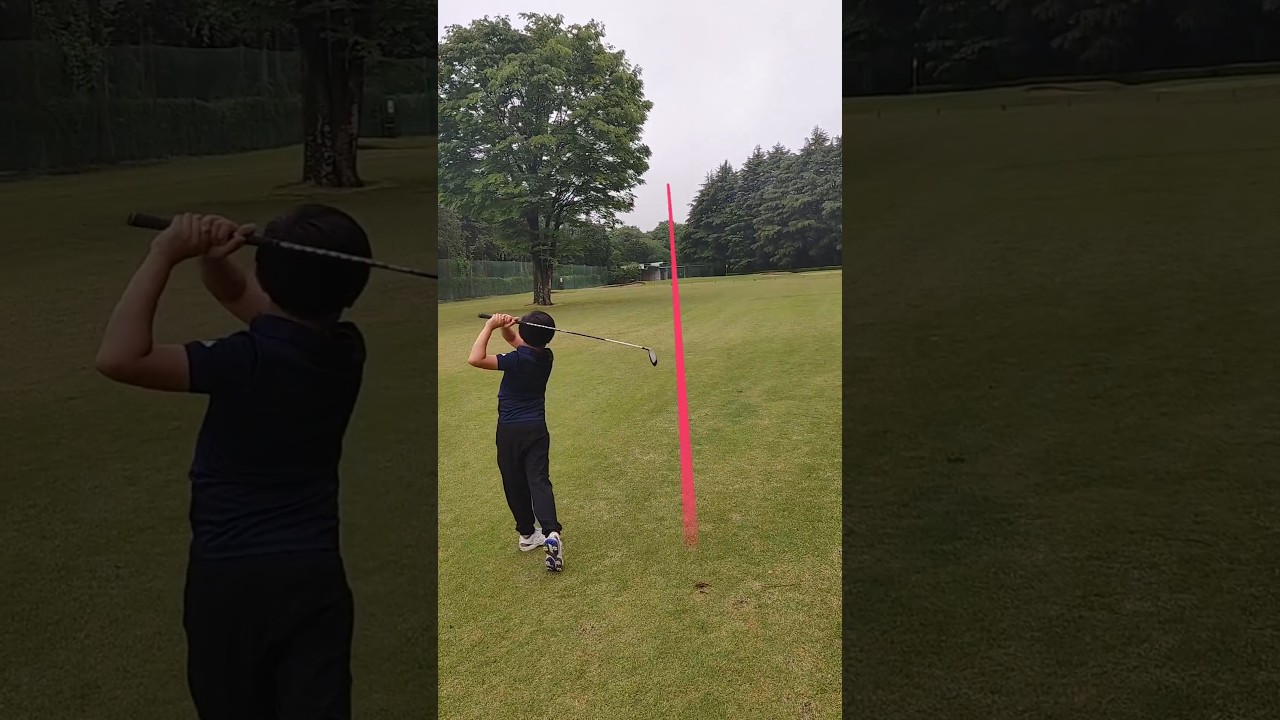 【9才ｺﾞﾙﾌ】⛳【9 years old golfer】#初心者#ｺﾞﾙﾌ#golf#ｼﾞｭﾆｱ#junior#골프#กอล์ฟ#beginner#yoasobi