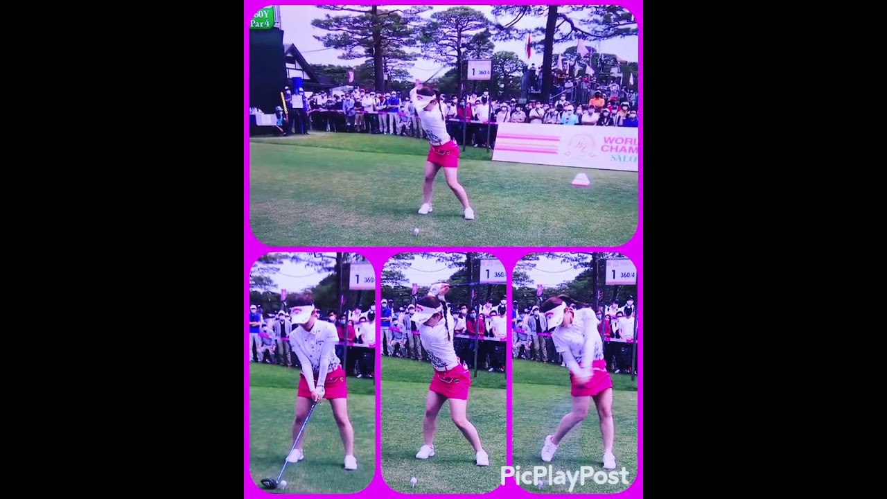 【プロの極意】西村優奈プロ ドライバーショット🌸大好きなプロの1人です😊