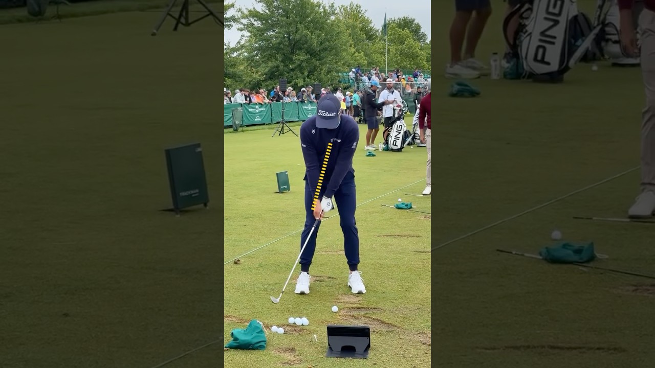 웨지는 손목쓰지말고 몸으로 치자 저스틴 토마스형님