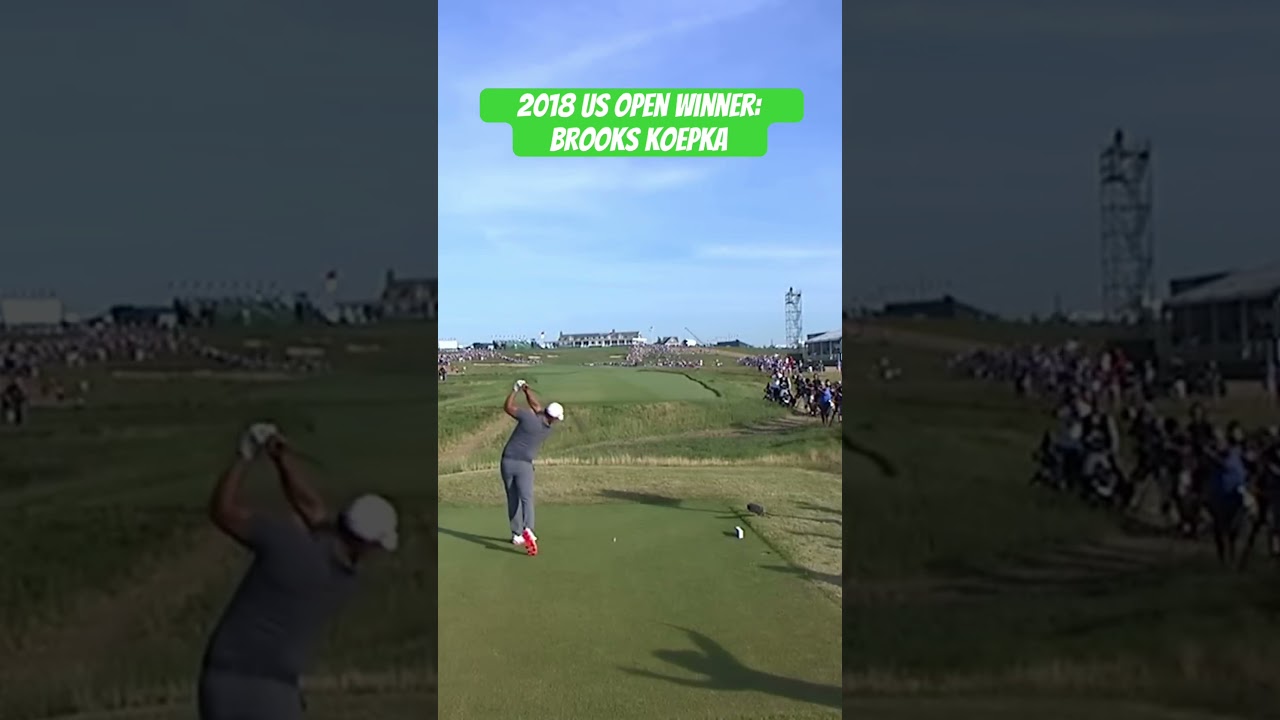 Brooks Koepka US Open winner 2018 Swing #brookskoepka  #usopengolf #usga