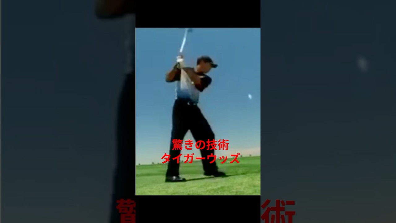 タイガーウッズのゴルフテクニック