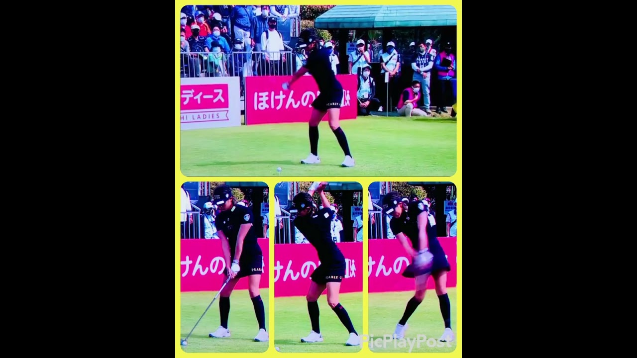 【プロの美技】原英莉花 プロ♡ドライバースイング🚀🔥🔥🔥