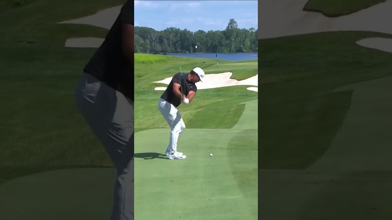 Brooks Koepke Wedge Swing 2025 #golfswing #livgolf  #brookskoepka