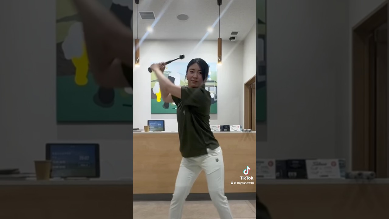 堀琴音プロと切替上手#10yashow10 #東家商店 #golf #golfswing #golflife #golfnut #ゴルフ #森守洋　#堀琴音