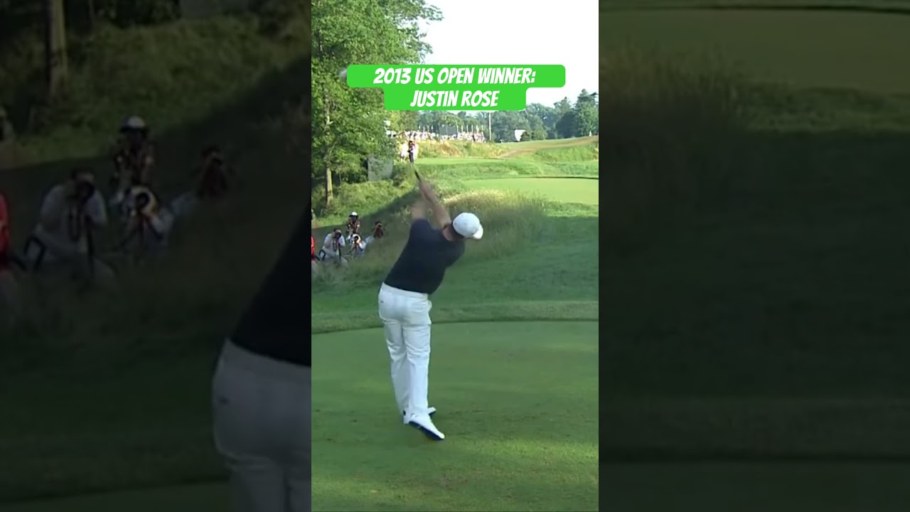 2013 US Open Winner Justin Rose #justinrose #usopengolf #usga