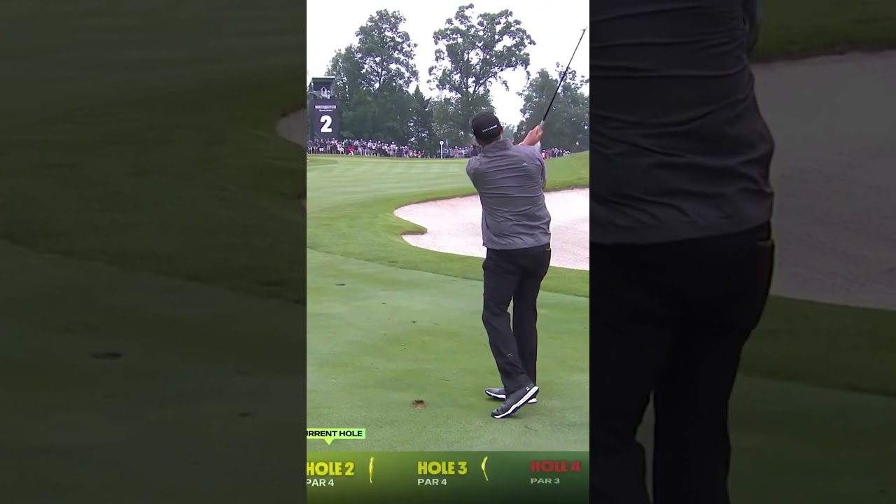Phil Mickelson Wedge Swing 2025 #golfswing #livgolf  #philmickelson