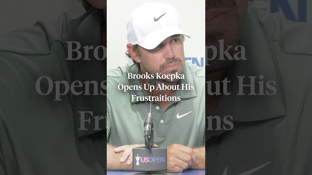 Brooks Koepka opens up on his frustrations after missing the first two major cuts of the year