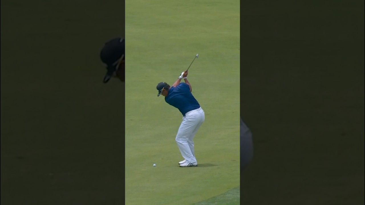 【全米OP25】松山英樹2日目上位進出へ2番ベタピンバーディ #全米オープンゴルフ選手権