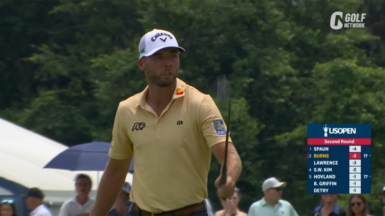 【全米OP25】バーンズが“モンスターコース”を攻略　「65」で首位浮上