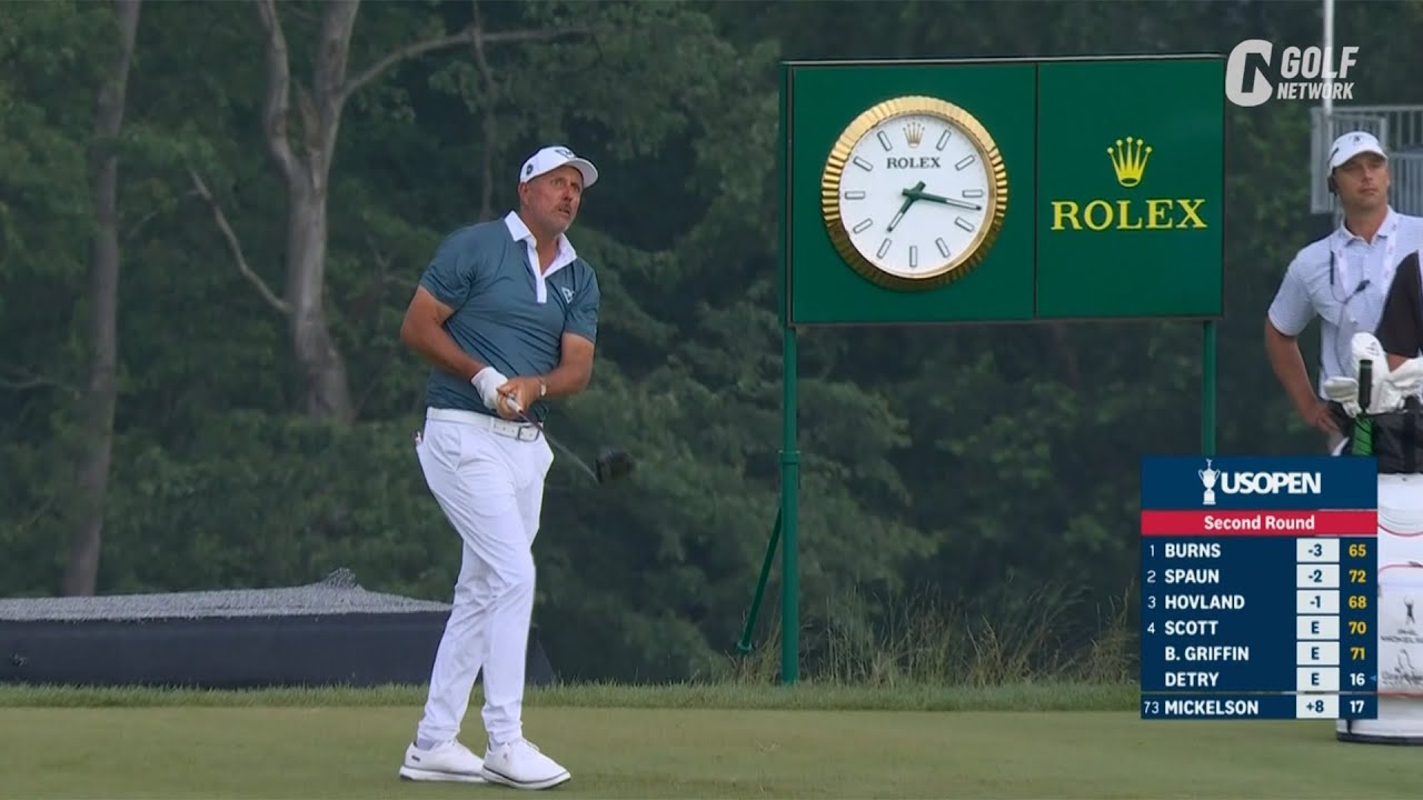 【全米OP25】54歳とは思えぬパワー！ミケルソンがビッグドライブからパーセーブ