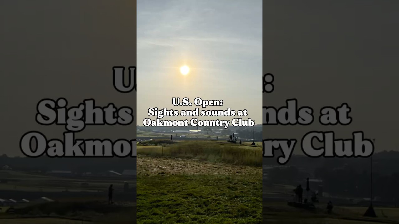 U.S. Open sights and sounds: Bryson DeChambeau at driving range, Matt Vogt prepares to tee off