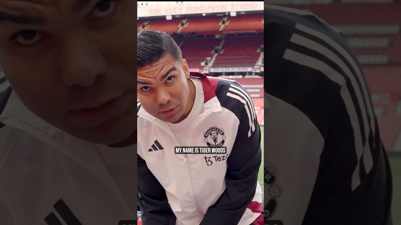 “My Name Is Tiger Woods!” 😂🏌️