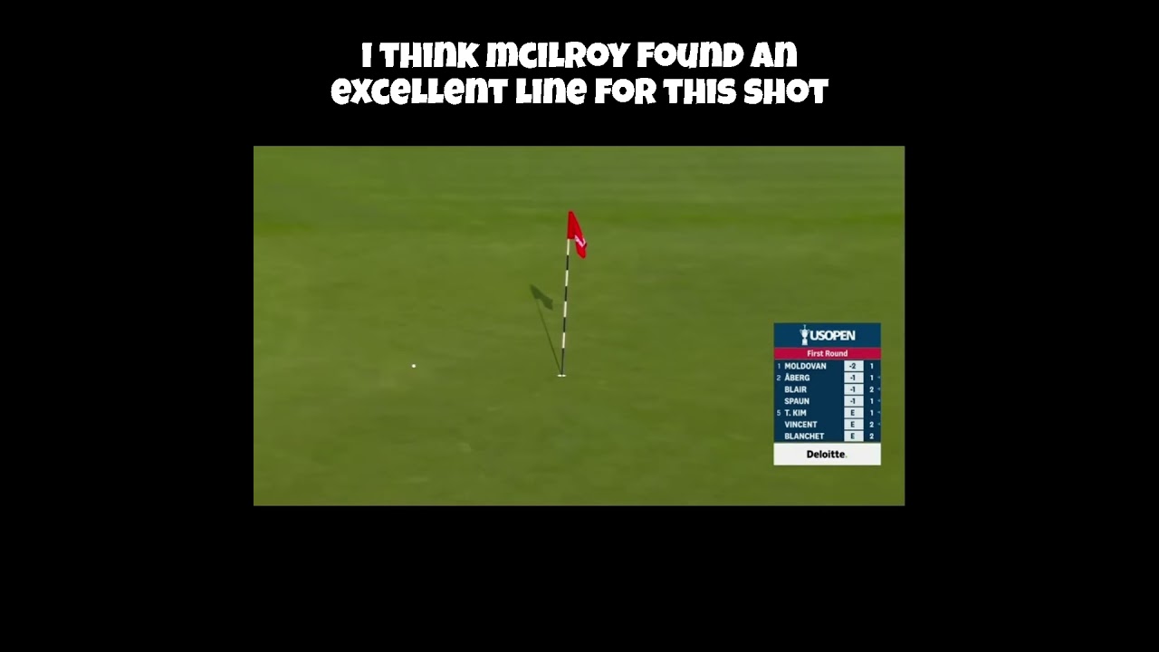 Rory McIlroy Hits Stunning Second Shot! #golf #rorymcllroy #pgatour
