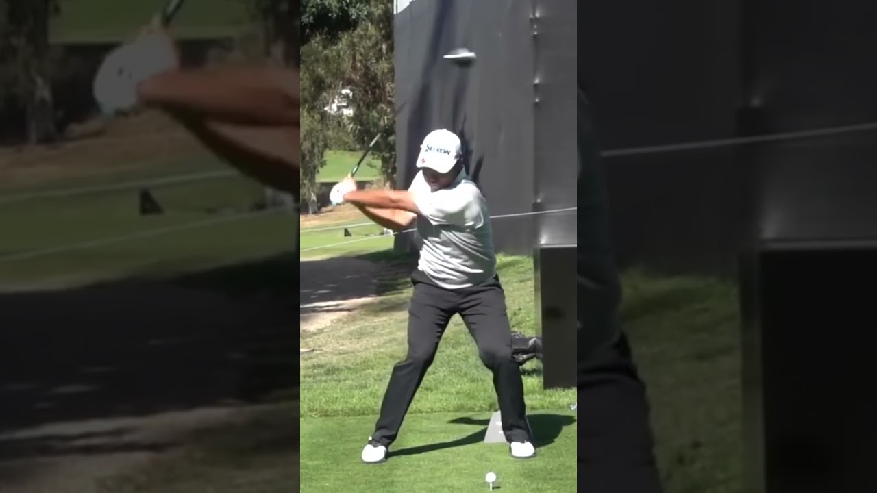 松山英樹選手のスイング