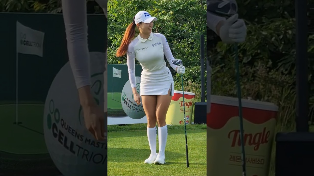 ‘굿샷!’ 첫 티샷에 미소 지은 유현주 프로#유현주#골프 #klpga #스윙