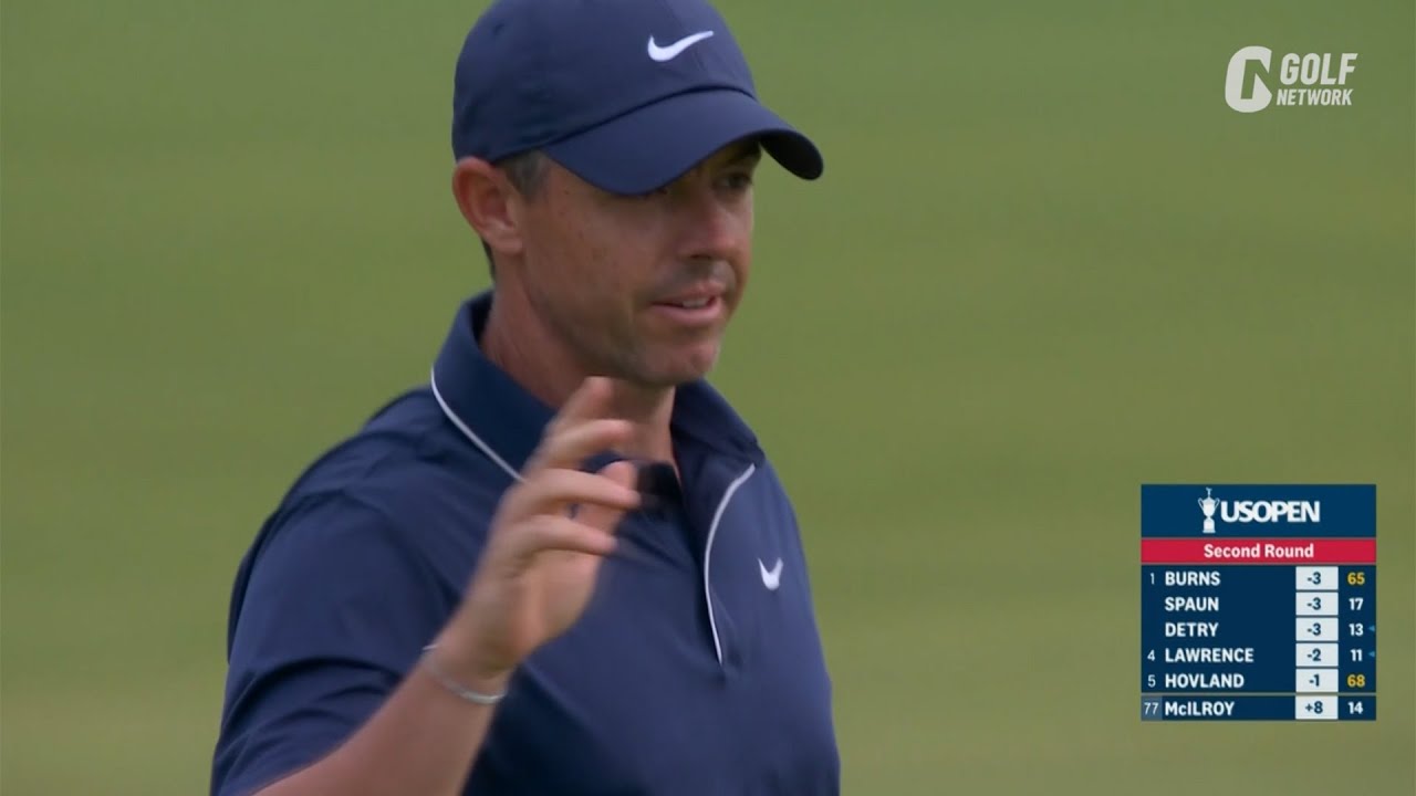 【全米OP25】マキロイ「72」で45位浮上　18番はセカンドショットを寄せてバーディ