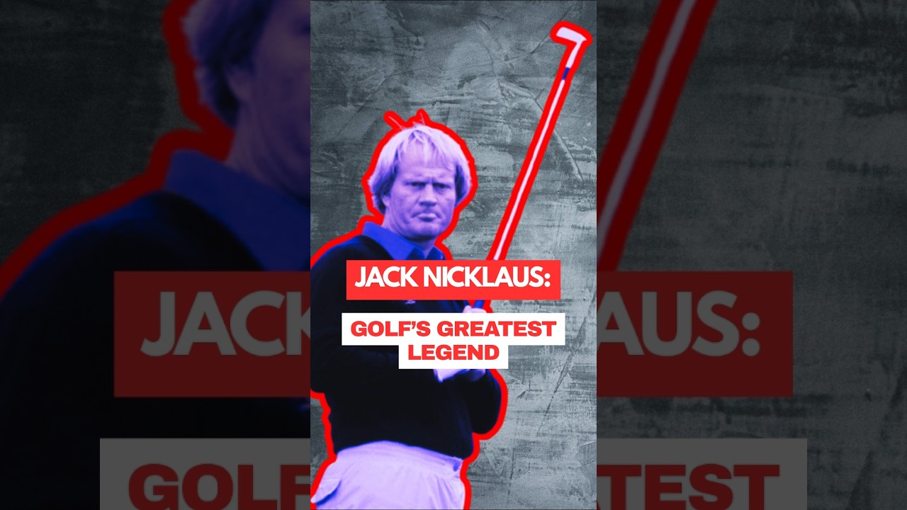 Jack Nicklaus: Golf’s Greatest Legend #sportsnews #sports #shorts #golf #football
