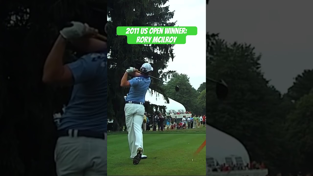 2011 US Open Winner Rory McIlroy #justinrose #usopengolf #usga