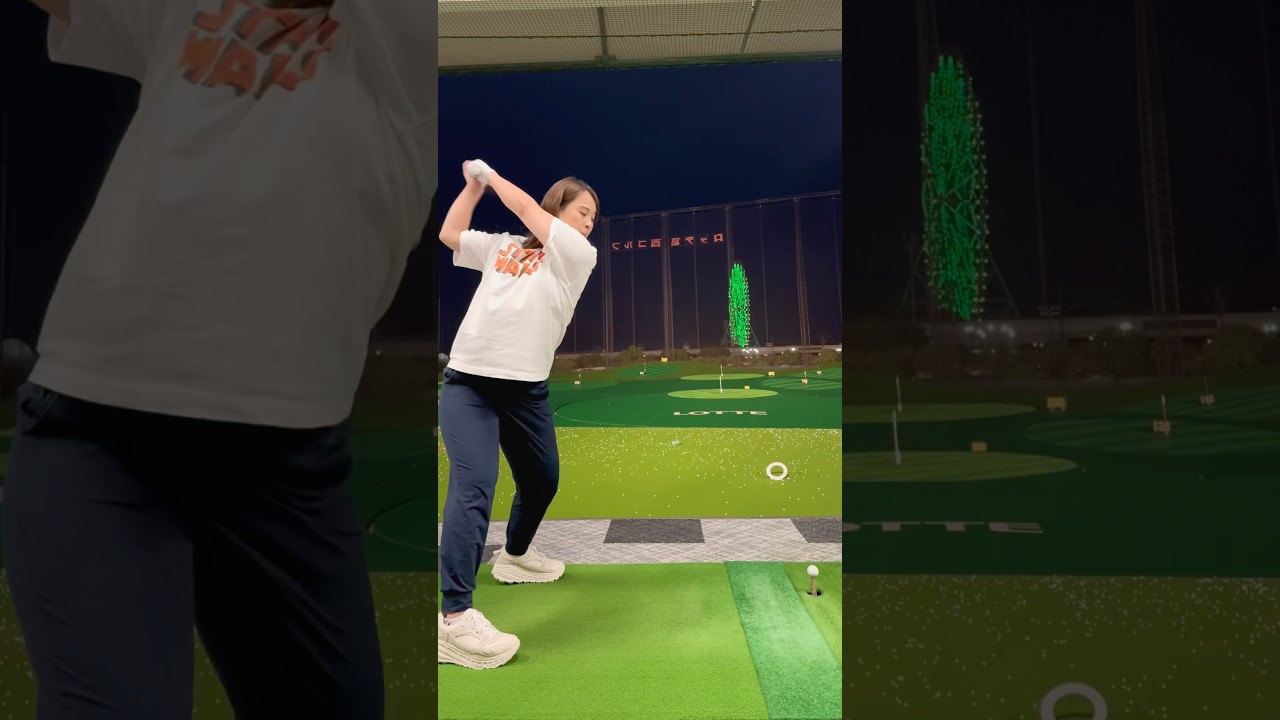 【最長飛距離342ヤード】大和田紗羅の飛ばしの秘訣は〇〇！？ドライバー飛距離アップ　飛距離を伸ばす方法　スライス防止　ゴルフレッスン　打ち方　　#short #shorts #shortsvideo