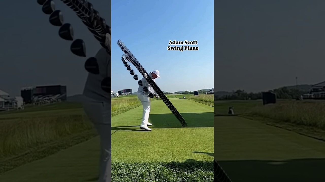 @adamscottofficial Swing Printed by shashot app #golfswing #golf #골프스윙 #골프 #ゴルフスイング #ゴルフ