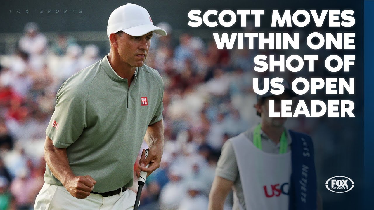 Adam Scott's INCREDIBLE Day 3 sees Aussie close in on US Open glory 🏆 | Fox Sports Australia
