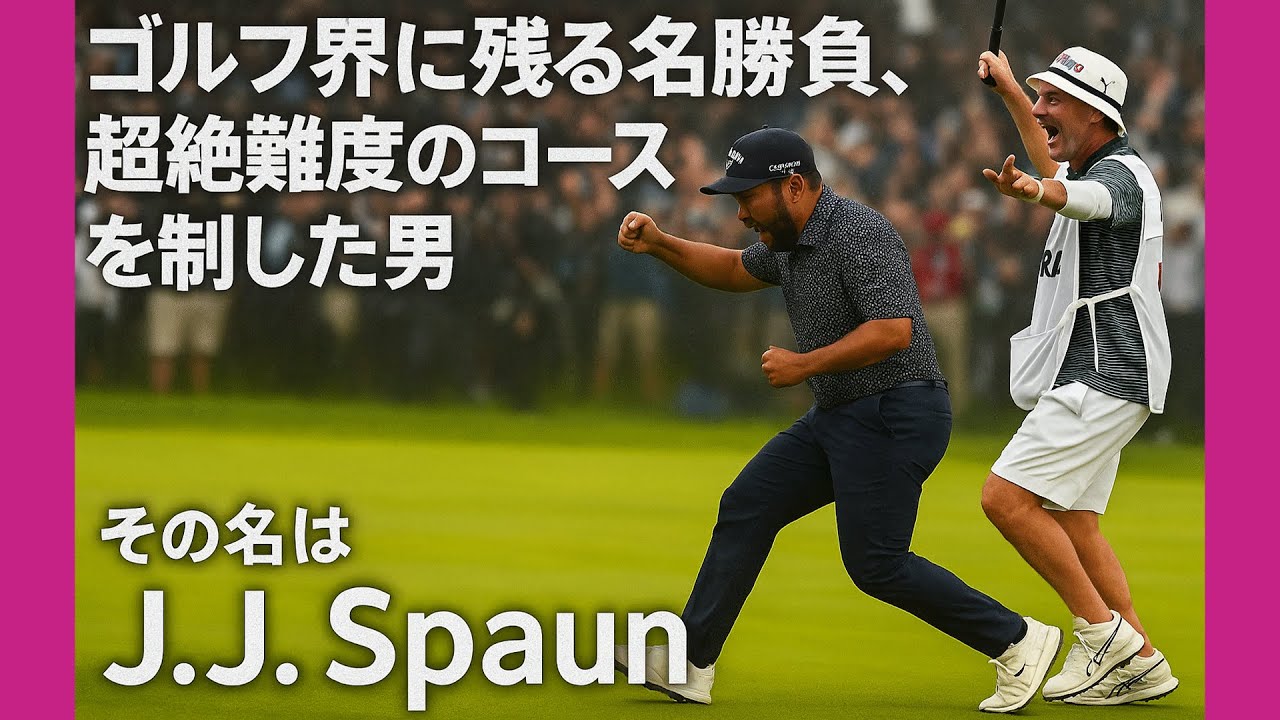 魂のラストパット｜J.J. Spaunが全米オープン史に刻んだ奇跡の逆転劇