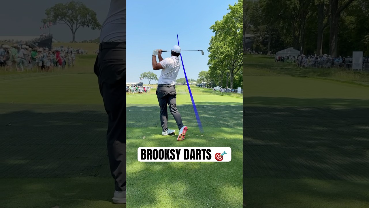 Brooksy is looking dialed 👀 #golf #USOpen #LIVGolf