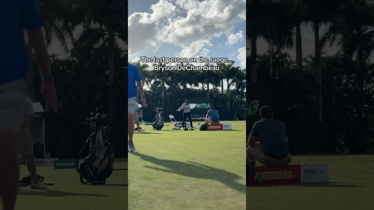 A third LIV Golf title is in sight… 👀 #golf #LIVGolf #bryson