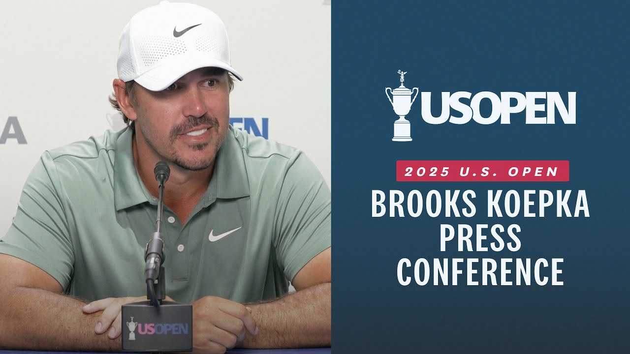Brooks Koepka: 2025 U.S. Open Press Conference | Round 1