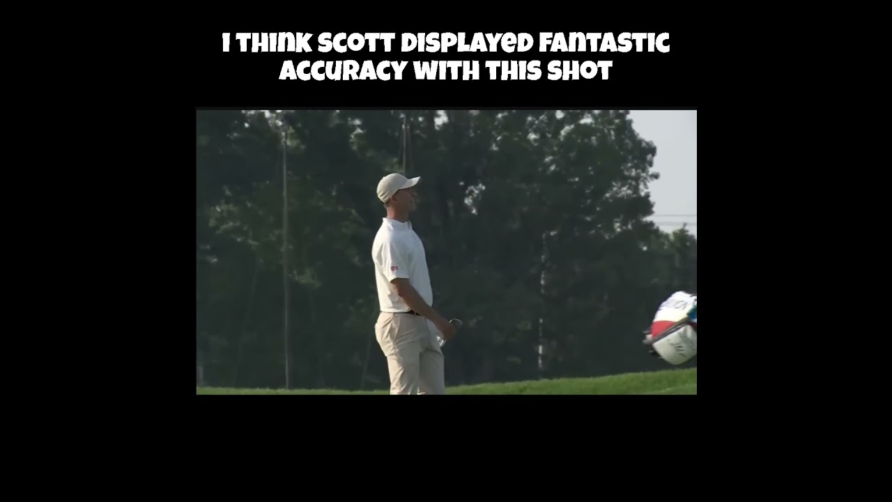 Adam Scott Hits Outstanding Shot! #golf #adamscott #pgatour