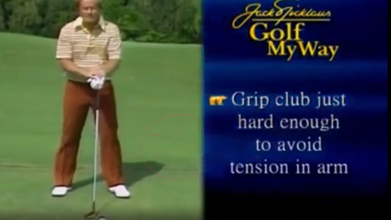 Nicklaus’s Golf Grip Secret!