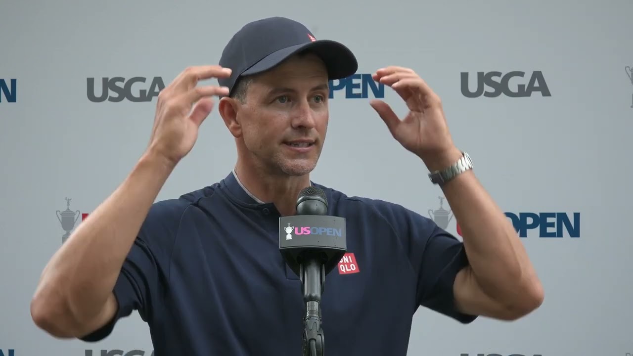 Adam Scott Discusses 2025 U.S. Open, Performance at U.S. Open | US Open Friday Flash Interview