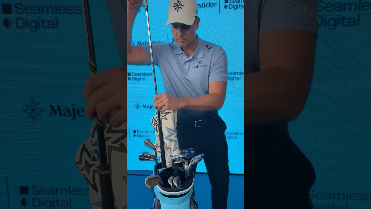 Warning Poults don’t leave your golf clubs unattended, Stenson will have them 😂#PrankWars