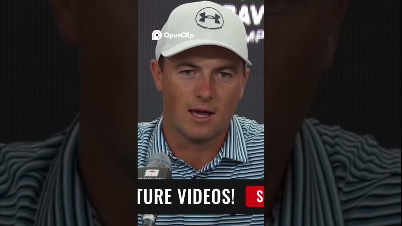 Jordan Spieth 'Threw A Few Back' After Hectic Week At U.S. Open