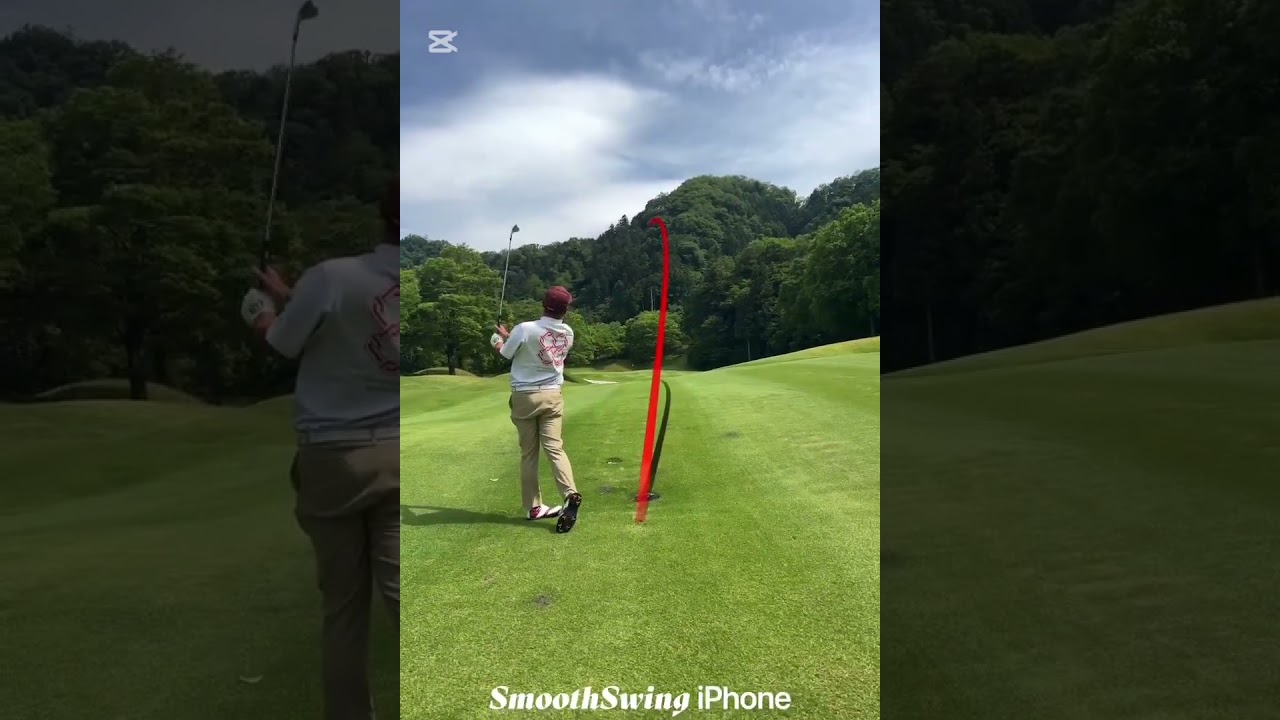山本太郎7番アイアンスロー映像#ゴルフ #golf #アイアン #山本太郎