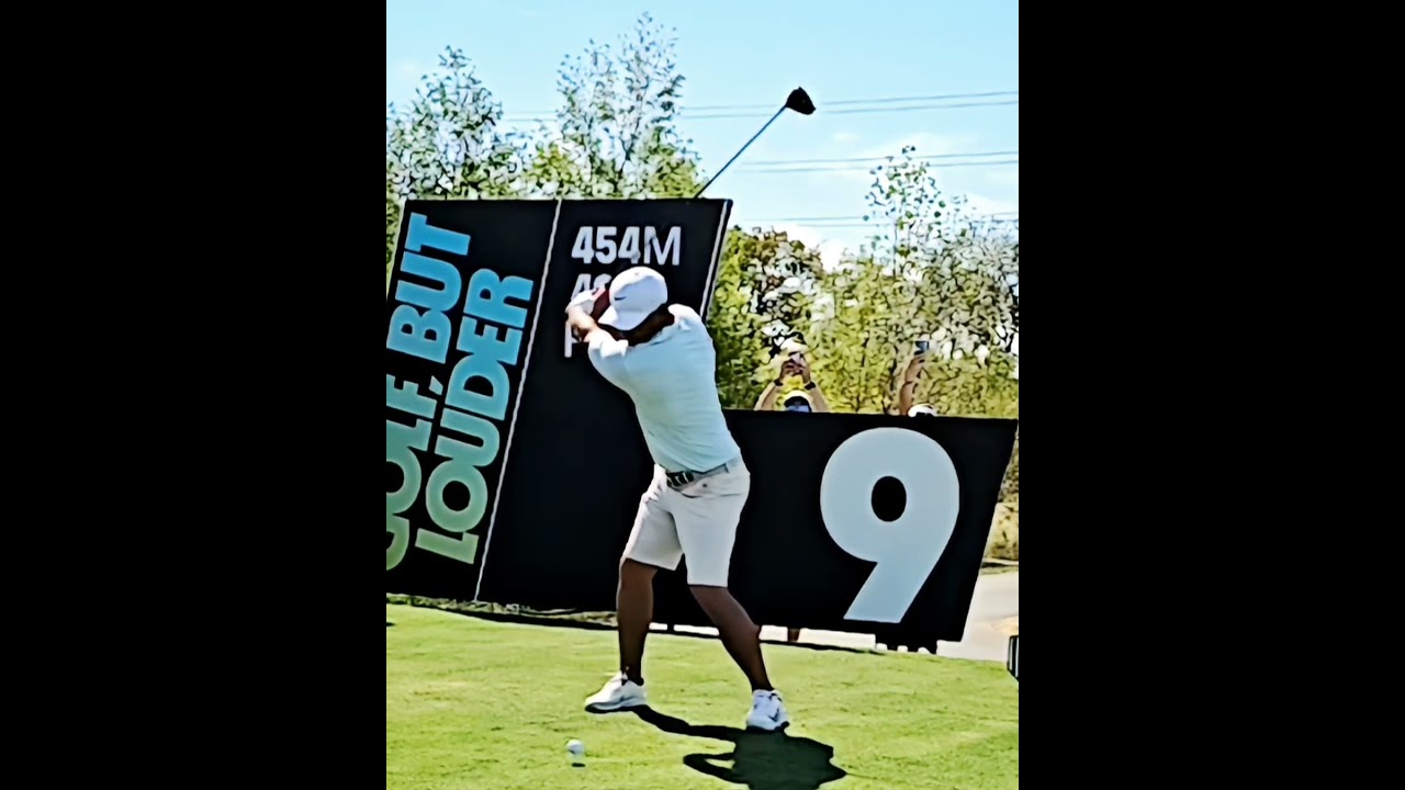 Brooks Koepka Golf Swing in  Slow-Mo, REPLAY IN LOOP!