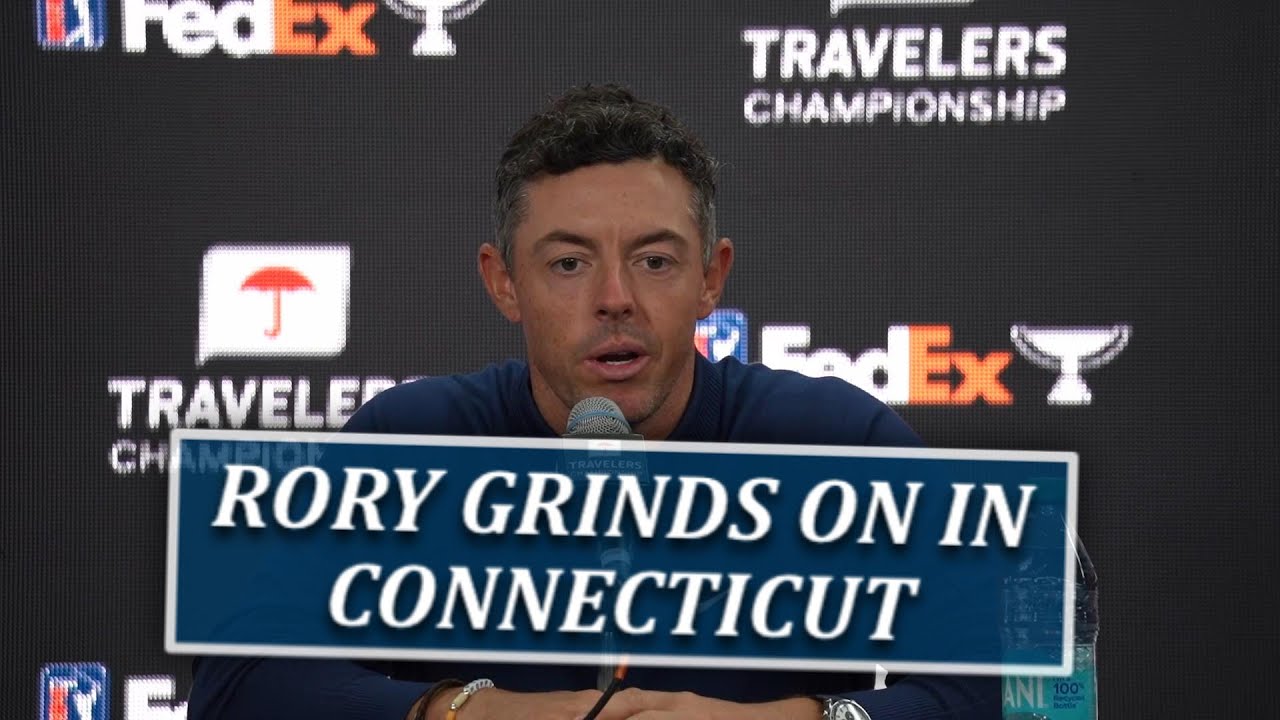 Rory McIlroy Grinding In Connecticut At Travelers Championship