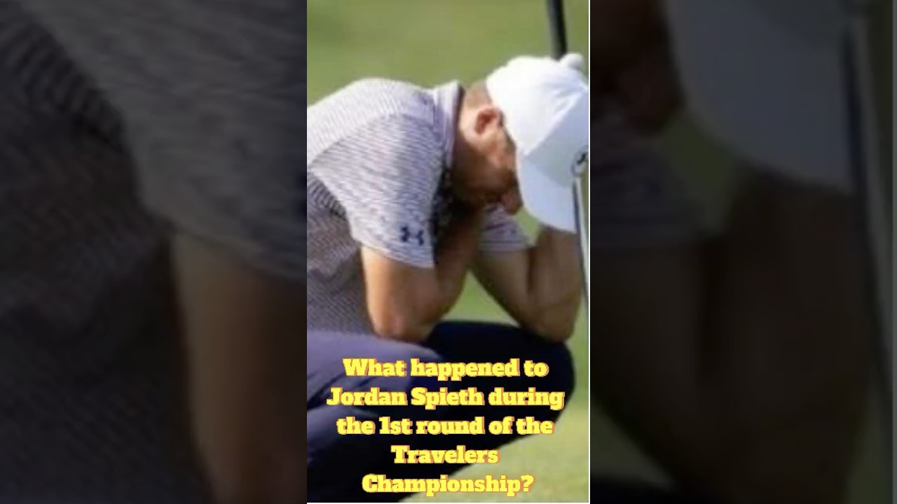 Jordan Spieth Withdraws Mid-Round at Travelers Championship | Injury Update Shocks Fans