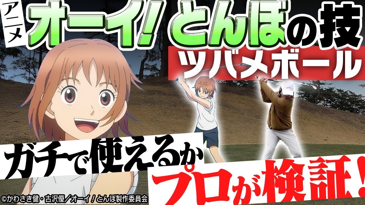 【プロが解説】「これは理にかなってますね」プロゴルファーと見る『オーイ！とんぼ』【#1】【須藤裕太】【かえで】