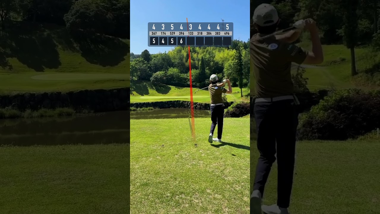 【Part2】プロが左打ちでラウンドしてみた #ゴルフ