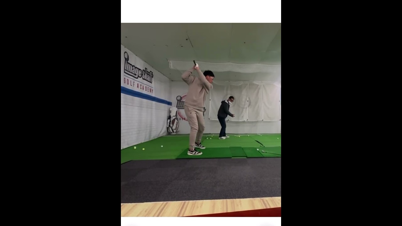 マキロイ型裏　前後の入れ替えを確認 #下回りスイング #ゴルフ #epon #golf #イメージシャフト #ゴルフスイング #裏のスイング #裏