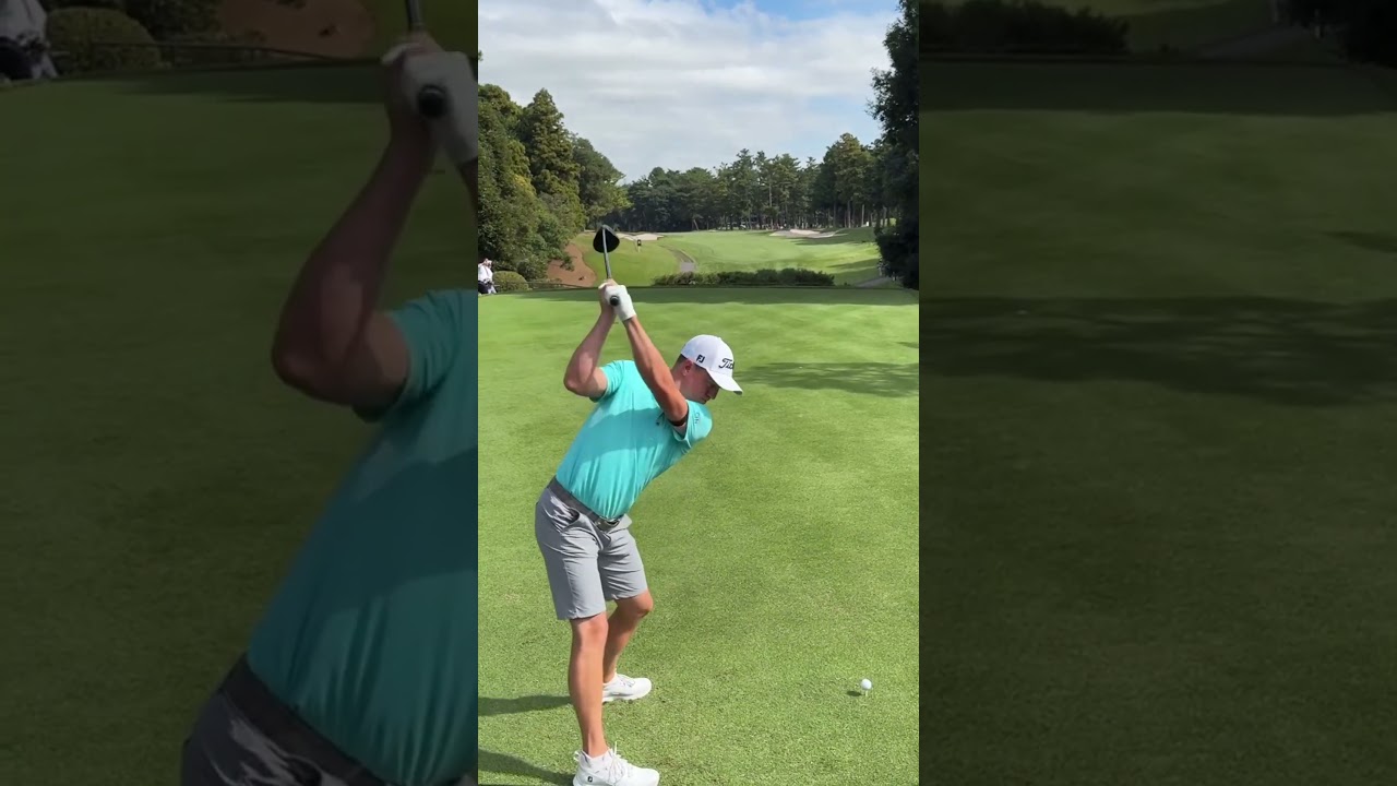 와... 볼때리는 소리... 저스틴 토마스 스페셜 드라이버 스윙🔥