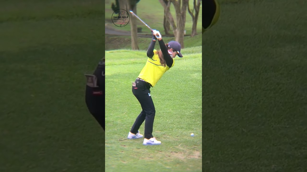Yuna ARAKAWA 荒川侑奈🇯🇵 I Flawless Iron swing sequence. Perfect transition.