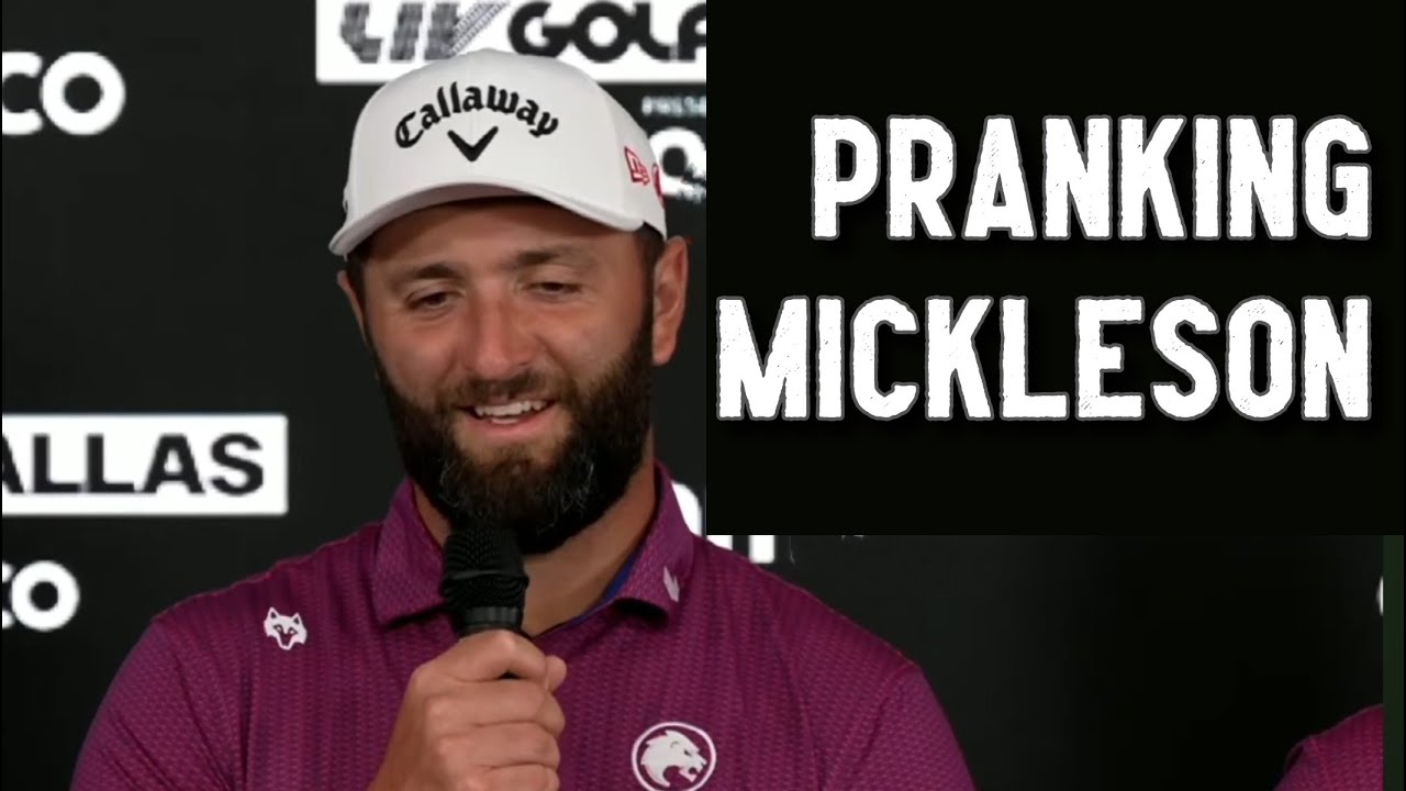 ラームがフィル・ミケルソンへの面白い二重いたずらを暴露！